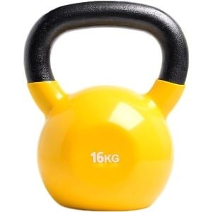 Fitness Kettlebell - Krachtbal Gewicht - Thuis Krachttraining - Integraal Gietijzer - 16kg