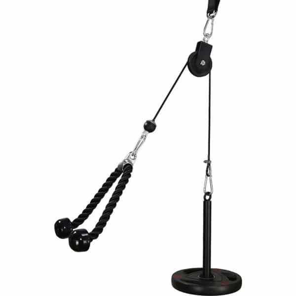 Fitnessapparaat voor lat en fitness, onderarmtrainer, arm, krachttraining, triceps, touw, gewicht, fitnessapparaat, trainer, doe-het-zelf lattrektoren voor thuis, sporttoestellen,