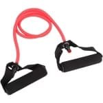 Fitnessbanden Set - Weerstandsbanden Tubes - Krachttraining Yoga - Anti-snap Latex Schuim - 17 x 14 x 4 cm - Rood