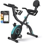 Florixa® Hometrainer Fiets - Hometrainers Fitness - Hometrainer - Zwart - 109cm x 53cm x 116cm