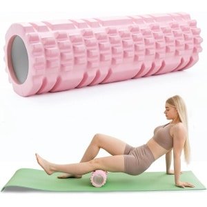 Foamroller - Triggerpoint massage - Massageroller - Zwart - Krachttraining