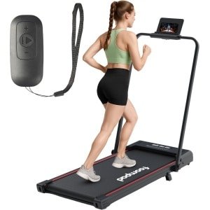 Foompad® - Loopband Inklapbaar - Voor Thuis tot 12 km/u - Wandelband - Incl. Telefoonhouder!