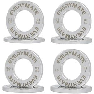 Fractionele Micro Halterschijven Set van 8 voor Krachttraining - 0,2 kg, 0,5 kg, 0,6 kg