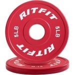 Gekleurde Rubber Gewichtsplaten Set voor Krachttraining en Progressieve Overload