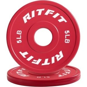 Gekleurde Rubber Gewichtsplaten Set voor Krachttraining en Progressieve Overload