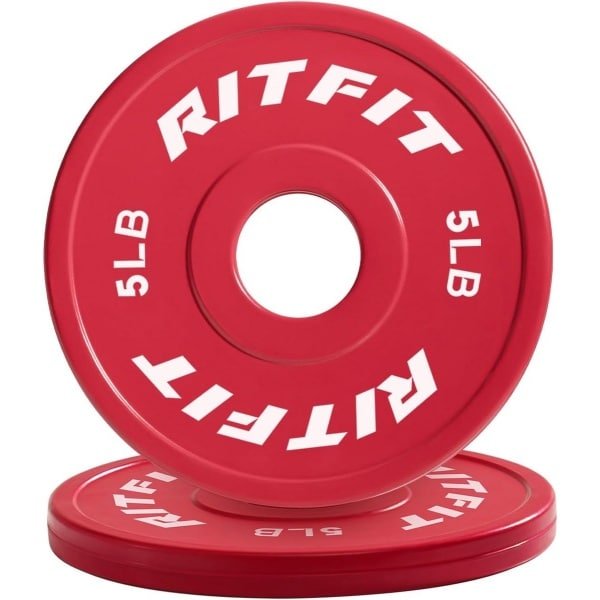 Gekleurde Rubber Gewichtsplaten Set voor Krachttraining en Progressieve Overload