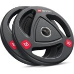 Gewichten Set voor Krachttraining in Home Gym - 30 kg, 40 kg, 50 kg halterschijven