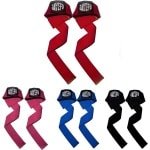 Gewichthefbanden voor Krachttraining - Padded Polssteun voor Deadlifts en Pull-ups