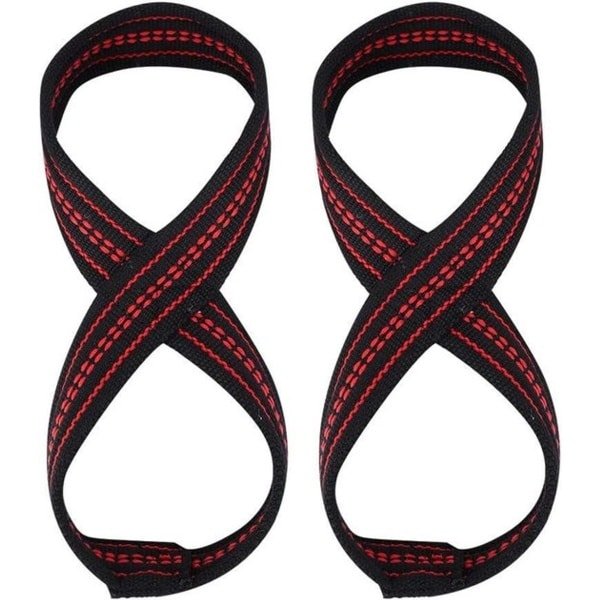 Gewichthefriem - Sportriem - Verstelbaar - Krachttraining - Zwart - 2 stuks - Met beschermhulzen - Geschikt voor fitness - S/M