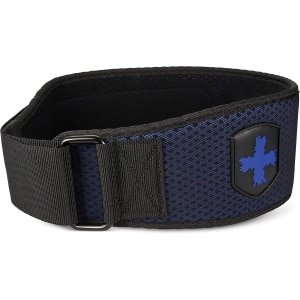 Gewichthefriem voor Heren: Stevige Steun voor Core en Rug bij Krachttraining - Blauw