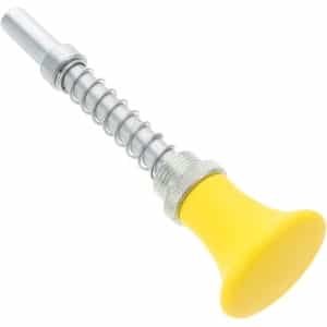 Gewichtsstapelpen - Halterpen Fitness - Krachttraining Uitbreiden - Aluminium Constructie - 15.3cm Lengte - Geel