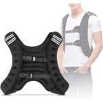 Gewichtsvest 10 kg - Krachttraining Oefening Verstelbaar Vest - Neopreen en IJzerkorrels Gewichtsvest