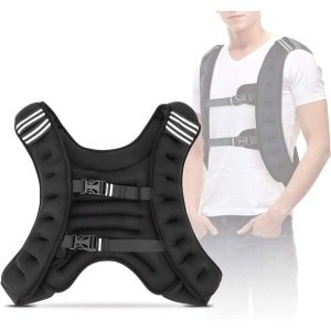 Gewichtsvest 10 kg - Krachttraining Oefening Verstelbaar Vest - Neopreen en IJzerkorrels Gewichtsvest