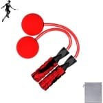 Gewogen Draadloos Springtouw voor Fitness, Cardio & Workout - Verstelbaar en Messingvrij