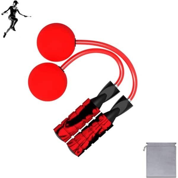 Gewogen Draadloos Springtouw voor Fitness, Cardio & Workout - Verstelbaar en Messingvrij