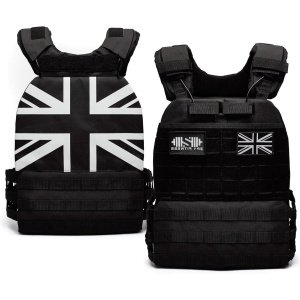 Gewogen Vest 10kg Ultraduurzaam Verstelbaar Crossfit Krachttraining - Grijs gewichtsvest