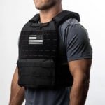 Gewogen Vest - Krachttraining Vest - Intensieve Workouts - Verstelbare Pasvorm - One Size Fits Most - Zwart