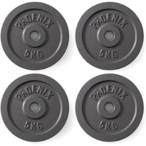 Gietijzeren Halter- en Gewichtsschijven - Perfect voor Krachttraining en Fitness - Diverse Gewichten (1.25kg - 20kg)