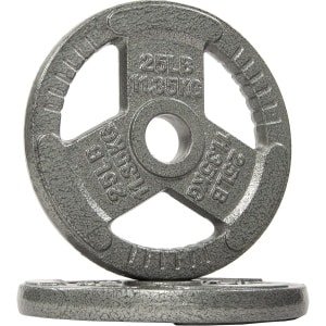 Gietijzeren Halterplaten Set van 2 - 25 LBS - Voor Krachttraining en Gewichtheffen - 50mm Opening