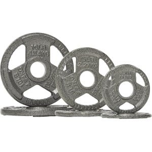 Gietijzeren Halterschijven Olympisch 2 Inch Gewichtheffen Krachttraining Set