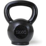 Gietijzeren Kettlebell 12 kg - Ideaal voor Krachttraining, Fitness en CrossFit