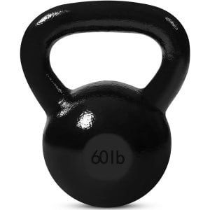 Gietijzeren Kettlebell 27,2 kg voor Krachttraining, CrossFit en Ballistische Oefeningen