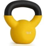 Gietijzeren Kettlebell Neopreen Gecoat voor Krachttraining Thuis
