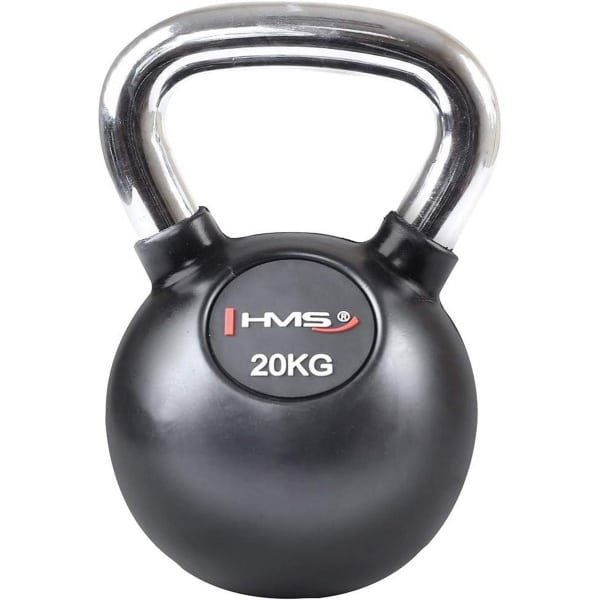 Gietijzeren Kettlebell voor Krachttraining en Coördinatie - Zwart