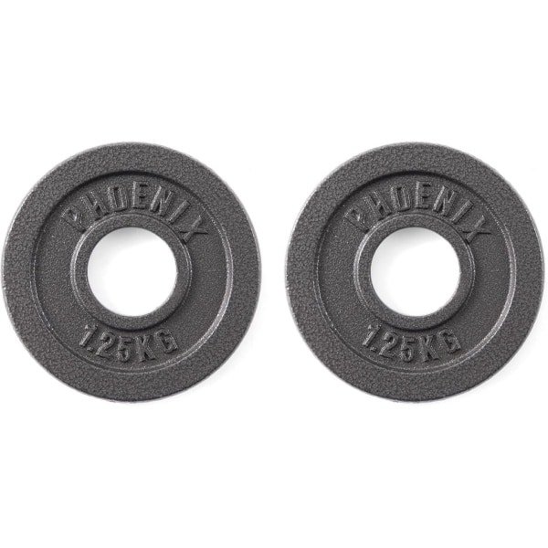 Gietijzeren Olympische Gewichtsschijven 50 mm - Halter en Barbell Gewichten voor Krachttraining