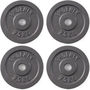 Gietijzeren halterschijven - 3,5 cm vrije halterschijf voor gewichtheffen en krachttraining thuis