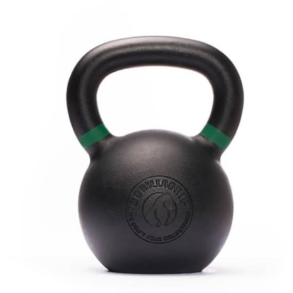 GorillaGrip Kettlebell 24KG - Gietijzer - Geschikt voor Crossfit & Hyrox Training - Krachttraining - Condititraining