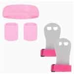 Gymnastiekhandgrepen, Maat L, Handpalmbeschermers voor de gymnastiekstang, Comfortabele sportaccessoires, voor fitnessoefeningen zoals pull-ups, parallelle en ongelijke stangen, Krachttraining voor kinderen, Grip handschoenen,Deadlift-hulpgordel