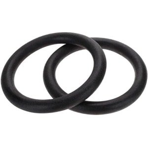 Gymnastiekringen - Krachtringen - Thuis Krachttraining - Antislip Duurzaam - 23.5cm Ring - Zwart