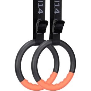 Gymnastiekringen met Verstelbare Banden voor Optrekken en Krachttraining Thuis