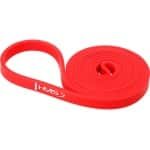 HMS Fitness Weerstandsband GU05 - Rood - Elastische Fitnessband voor Krachttraining, Revalidatie en Warming-up