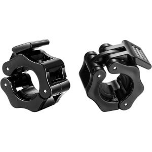 Halter sluitingen - Halterklemmen gewicht - Krachttraining thuis - Snelle klik sluiting - 25 mm diameter - Zwart