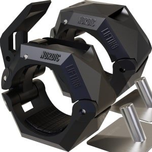 Halterclips voor Olympische Stang (2 stuks) - Veiligheidsklemmen voor Gewichtheffen en CrossFit