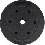 Halterschijven Bitumen 1,25 kg tot 15 kg met 31 mm Boring voor Krachttraining