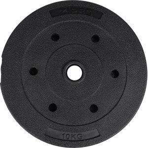 Halterschijven Bitumen 1,25 kg tot 15 kg met 31 mm Boring voor Krachttraining