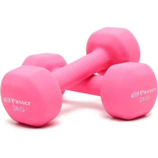 Halterset Neopreen Korte Gewichten voor Krachttraining en Yoga