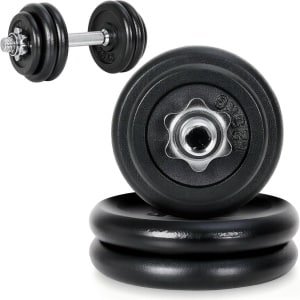 Halterset met Vaste Gewichten voor Thuis Fitness en Krachttraining