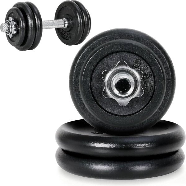 Halterset met Vaste Gewichten voor Thuis Fitness en Krachttraining