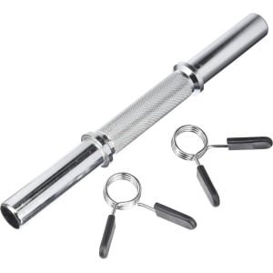 Halterstang voor Krachttraining en Spieropbouw - Wit