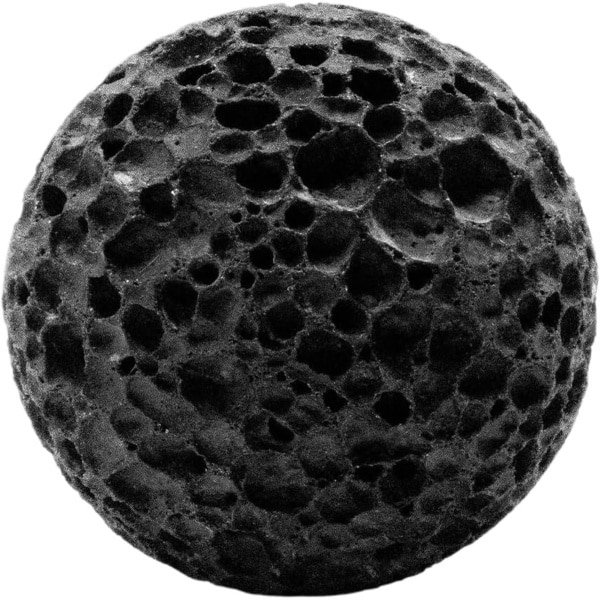 Hand Bal - Grip Versterker - Krachttraining Handen - Textuur voor Grip - 5x5x5 cm - Zwart