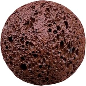 Hand Bal Trainer - Grip Versterker - Krachttraining Handen - Ergonomische Textuur - 5x5x5 cm - Roodbruin