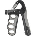 Handgreep Krachttraining - Voorarm Spierversterker - Fitness Revalidatie - Stille Instelbare Weerstand - 20x15x1 cm 20g - Zwart