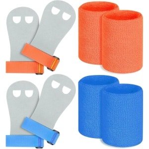 Handgrepen voor Turnen en Krachttraining - Palm Protectors en Polsbandjes Set voor Kinderen