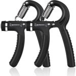 Handtrainer, handtrainingsapparaat, vingertrainer, verstelbaar hand-onderarm, grip trainer met bereik voor krachttraining, fitness van 10 kg - 50 kg