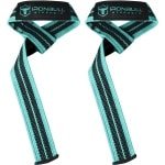 Hijsbanden voor dames - Gewatteerde polssteunwraps voor krachttraining en fitness