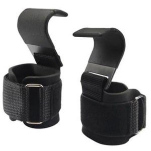 Hijshaken | Hijshulpmiddelen met metalen haken | Geschikt voor zware voorwerpen | Hijshaken geschikt voor bodybuilding, gewichtheffen, krachttraining en fitness.